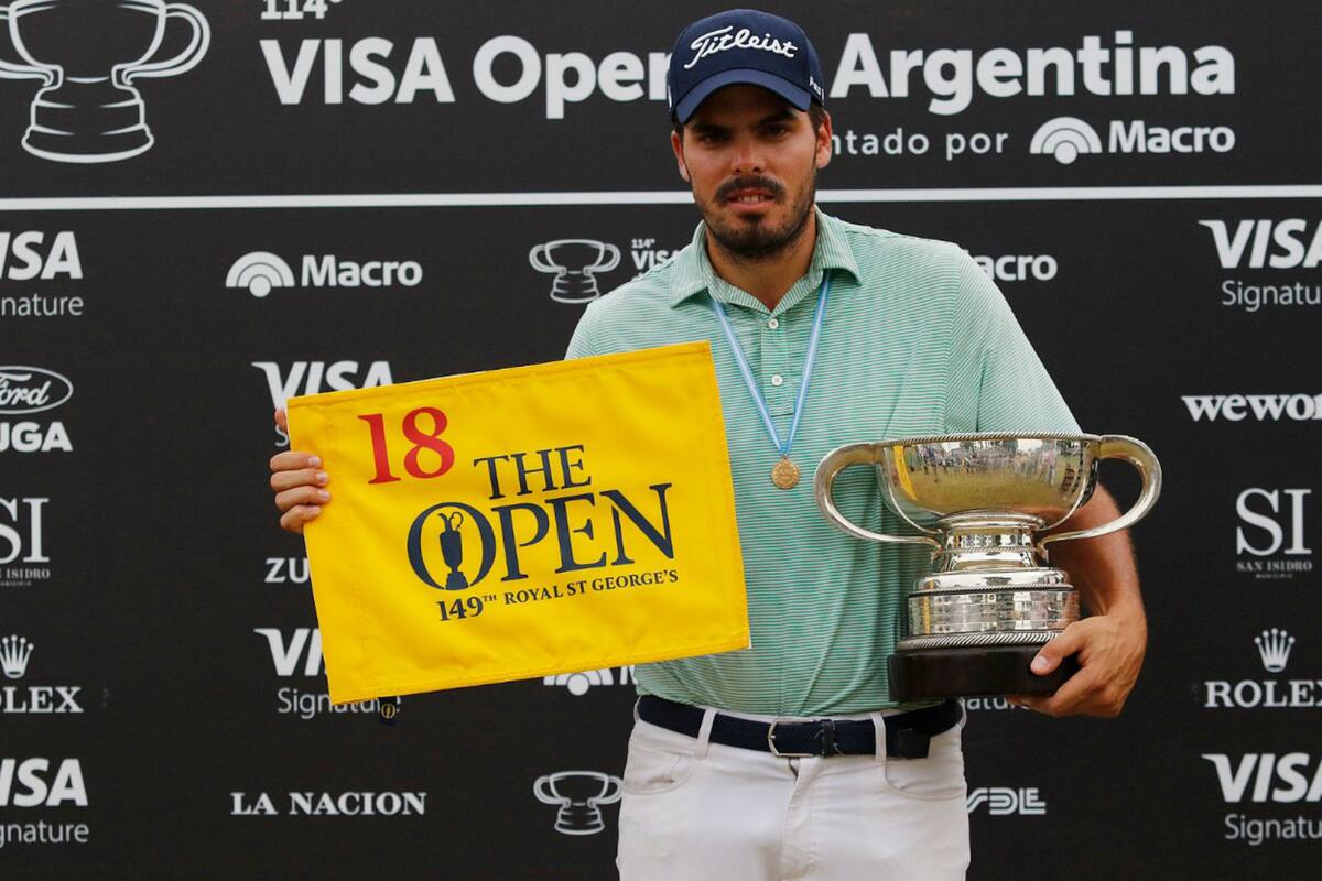 Con la consagración en el Abierto, Celia también viajará al Open Británico 2020