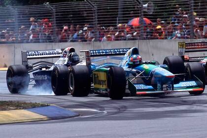 Con la escudería B enetton, en 1004, Michael Schumacher logró con motores Ford Cosworth su primer título en la Fórmula 1