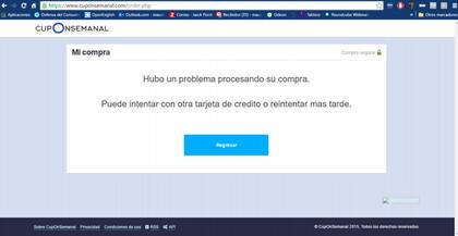 Con la excusa de que el sistema pago por tarjeta no funcionaba, obligaban a los usuarios a pasar a Pago Fácil