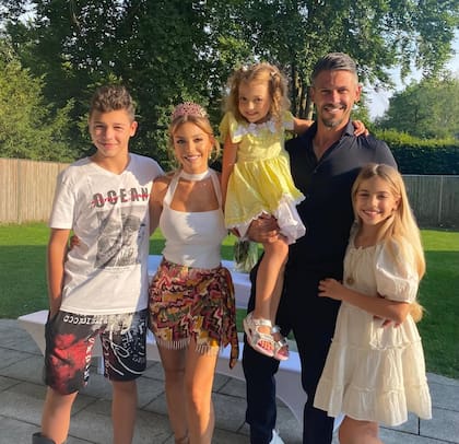 Con la llegada de Emma en 2017, completaron la familia (Foto: Instagram @evangelinaanderson)