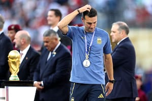 Scaloni: el orgullo de ser subcampeón y la segunda vez que pone en duda su continuidad en la selección