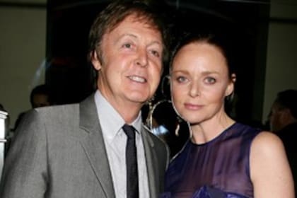 Con la nena...Paul McCartney y su hija, Stella, en una gala especial realizada en Nueva York.
