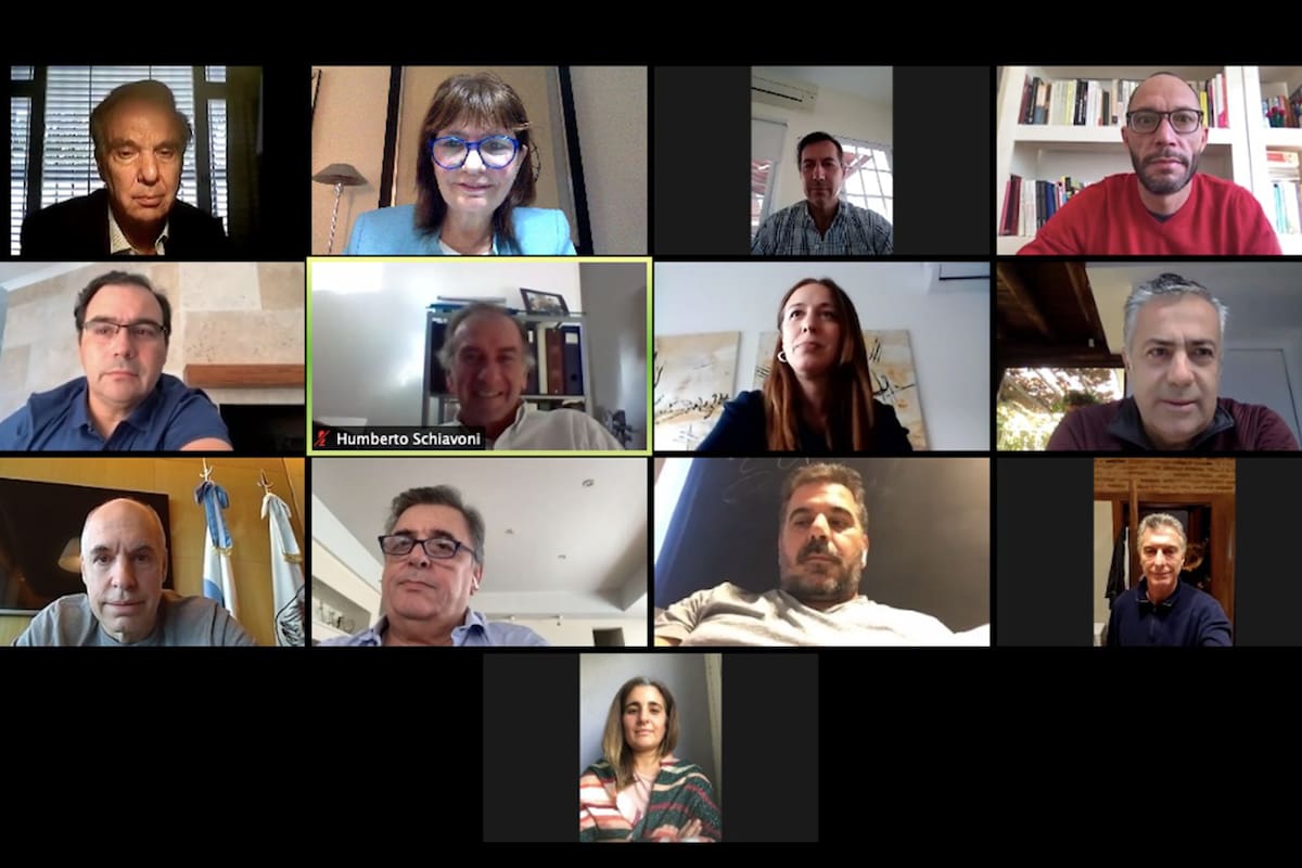 Con la presencia de Mauricio Macri, Cambiemos volvió a reunirse y reiteró el pedido de reunión a Alberto Fernández