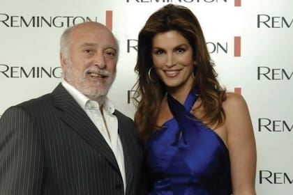 Con la
supermodelo
Cindy Crawford