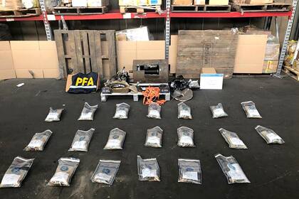 Con la sustancia incautada hubieran podido generarse un millón de dosis de éxtasis