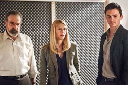 Con Mandy Patinkin y Claire Danes en Homeland