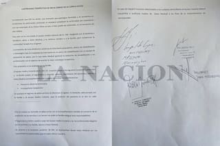 Maradona. El acta de egreso de la clínica detalla que no tenía el alta médica
