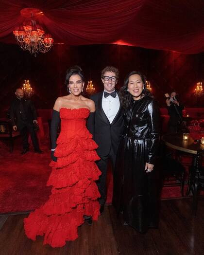 Con Mark Zuckerberg y su mujer Priscilla Chan