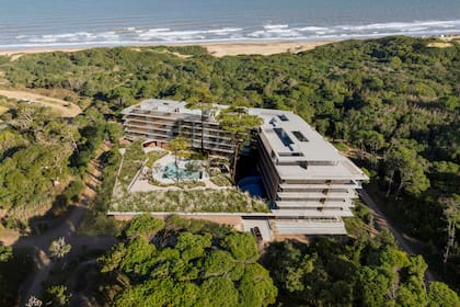 Con más de 20.000 m² desarrollados, Colline contempla 63 residencias premium de entre dos y cinco ambientes, con vistas directas al mar y al bosque.