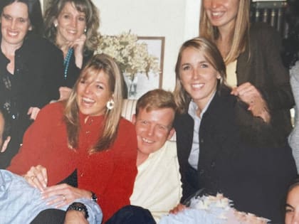 Con Máxima de Holanda.