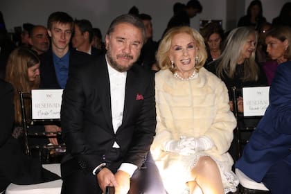 Con Mirtha Legrand, amiga del ambiente