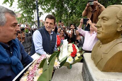 Con Morales, Massa evocó en Jujuy el abrazo Perón-Balbín