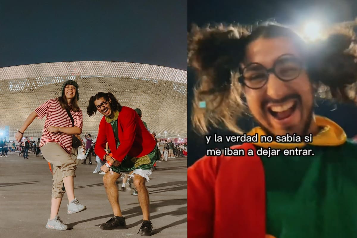 Con mucha creatividad, los aficionados lograron ser el centro de atención en el partido de México vs Argentina