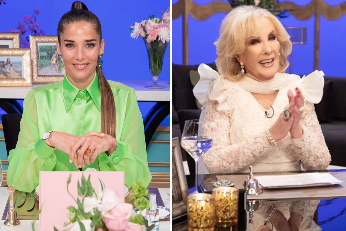 Con mucha emoción, Juana Viale y Mirtha Legrand regresaron a la pantalla y LA NACION estuvo ahí para ver de cerca todo los entretelones