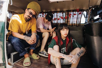 Con Nicki Nicole y Dread Mar-I en "Verte"