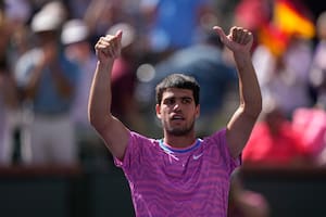 Con Novak Djokovic eliminado, Carlos Alcaraz es el máximo favorito al título en Indian Wells: además, es el campeón defensor