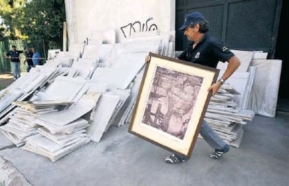 Con pagarés falsificados, la banda intentó quedarse con la vivienda y la colección de la artista plástica Nelia Licenziato