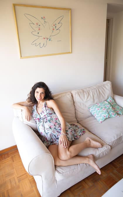 “Con papá somos muy simbióticos, vive a cinco cuadras y hablamos todos los días. Es uno de mis mejores consejeros", revela la actriz.