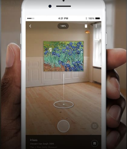 Con realidad aumentada, es posible tener un Van Gogh en la propia casa