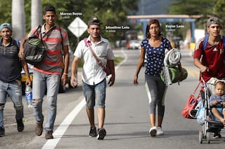 Huir como sea de Venezuela: un viaje de 8000 km a pie hasta la Argentina