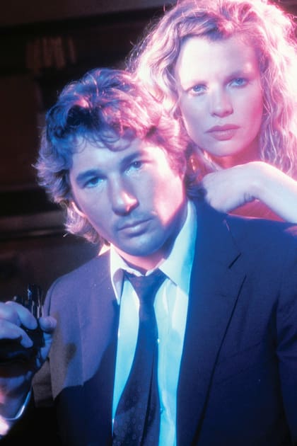 Con Richard Gere en una escena de "No, gracias", en 1986. Aunque nunca pudo comprobarse, tuvieron un romance que terminó de quebrar su primer matrimonio