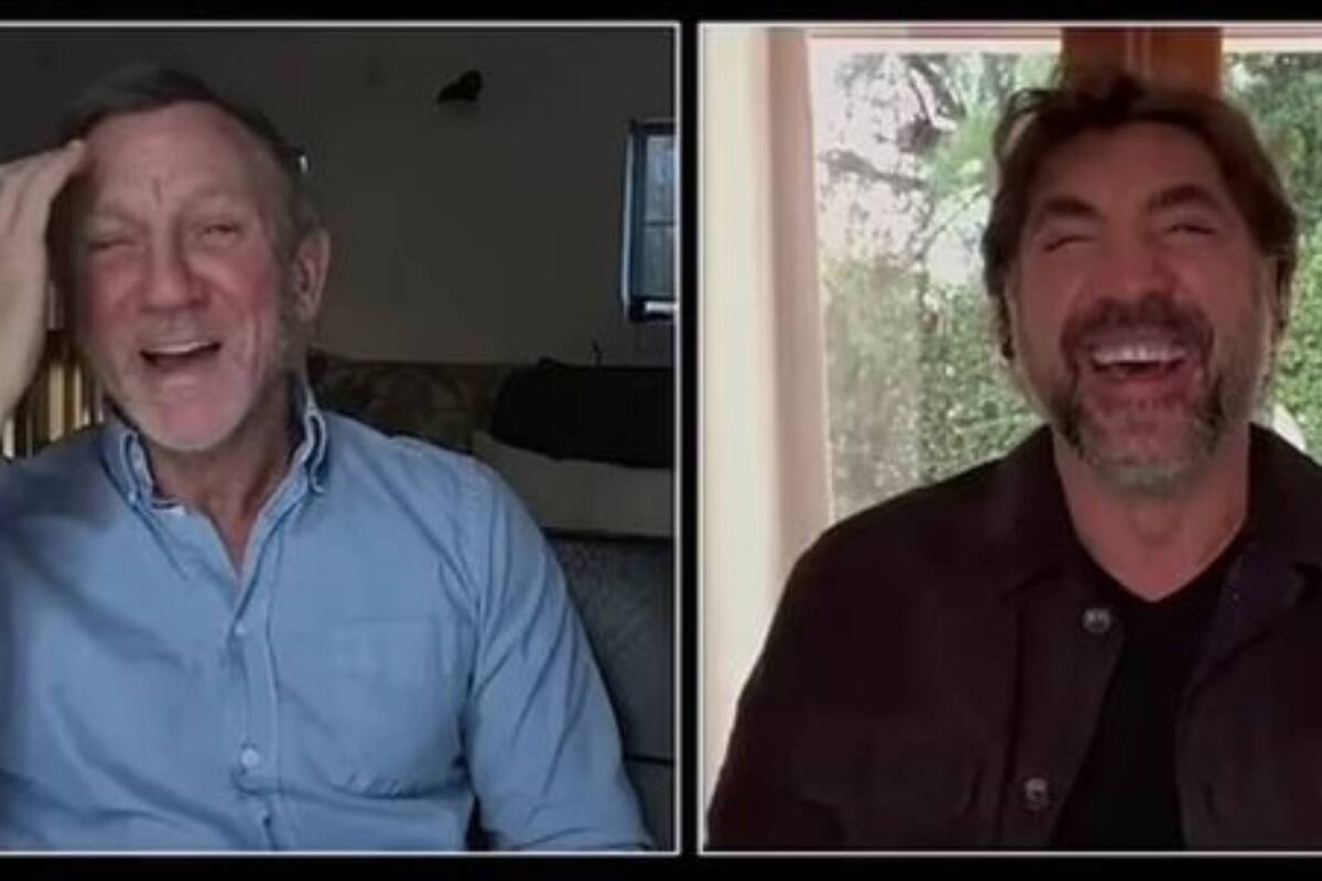 Con risas y anécdotas, Daniel Craig y Javier Bardem demostraron que su amistad es cosa seria