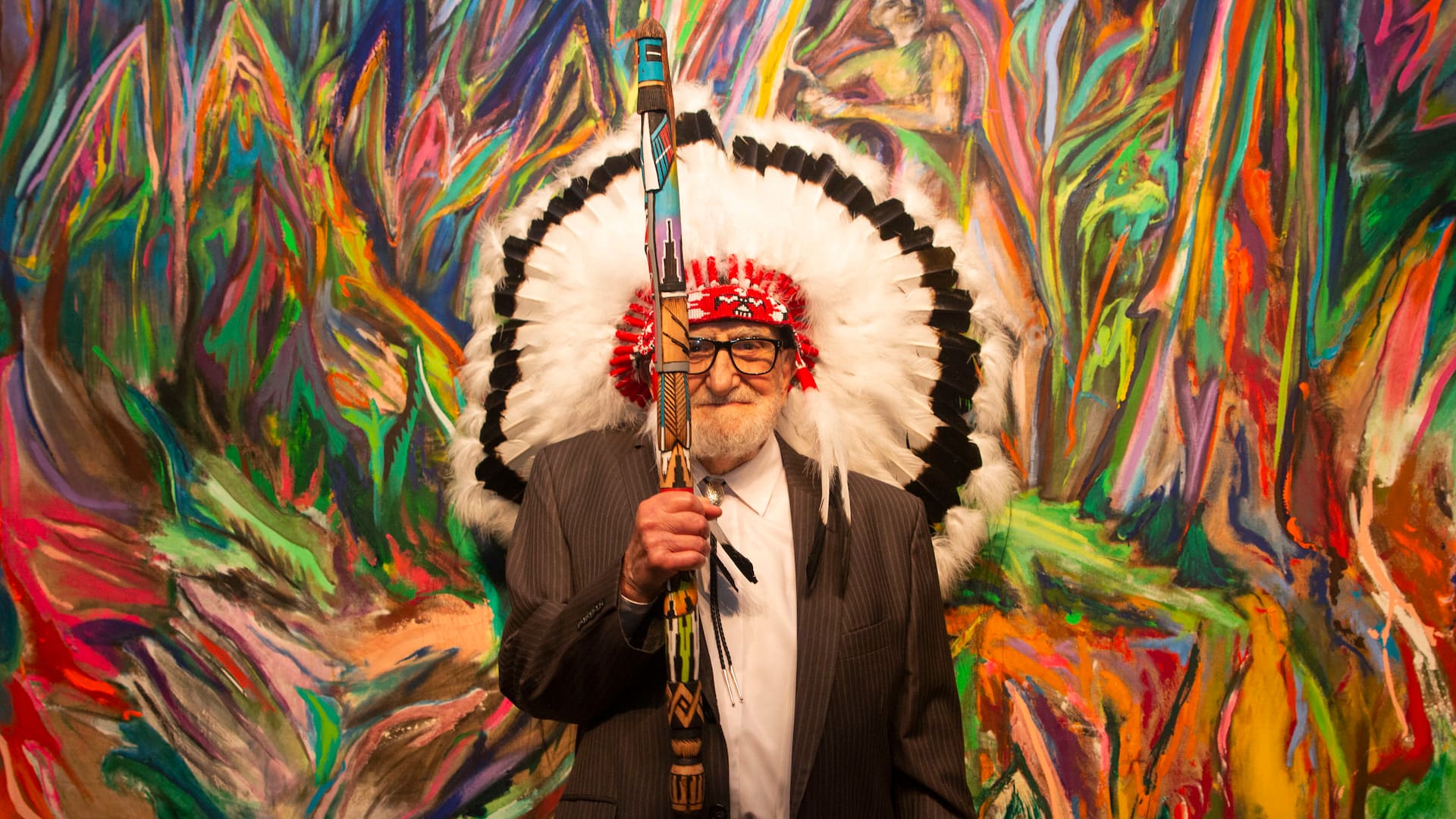 CUL - Celebración de los 90 años de Luis Felipe Noé en el Museo Nacional de Bellas Artes. Buenos Aires, 26/05/23.