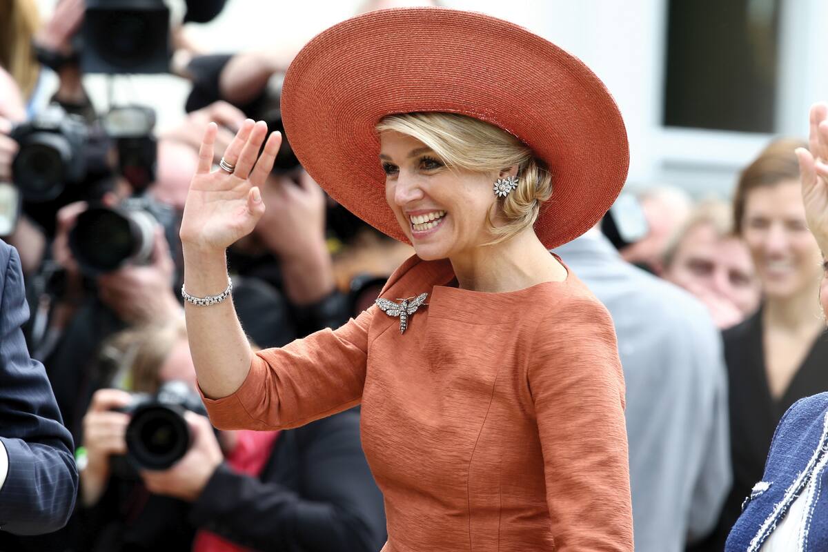 Con su imponente presencia y su glamour, Máxima demuestra que los compromisos oficiales son el ámbito en los que mejor se mueve