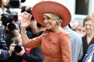 Con su imponente presencia y su glamour, Máxima demuestra que los compromisos oficiales son el ámbito en los que mejor se mueve