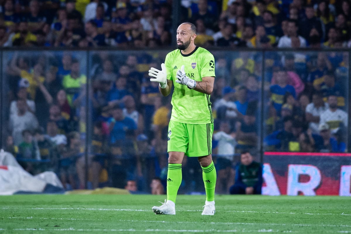 Con su rápida salida, Marcos Díaz inició dos goles de Boca frente a Talleres, en Córdoba