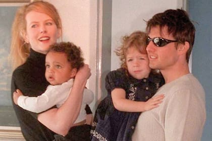 Con Tom Cruise, Nicole Kidman adoptó dos hijos: Isabella y Connor
