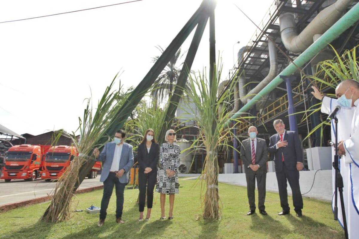 Con un acto se dio inicio a la zafra azucarera en Tucumán. Gentileza Compañía Azucarera Los Balcanes