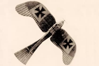 Con un aeroplano Taube se realizó el primer ataque aéreo en París