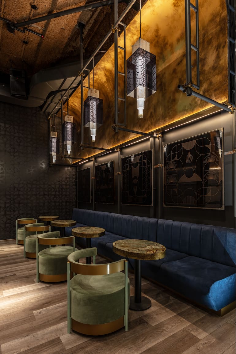 Con un diseño inspirado en El Gran Gatsby, el premiado Osten traslada al glamour de los años 20 americanos.