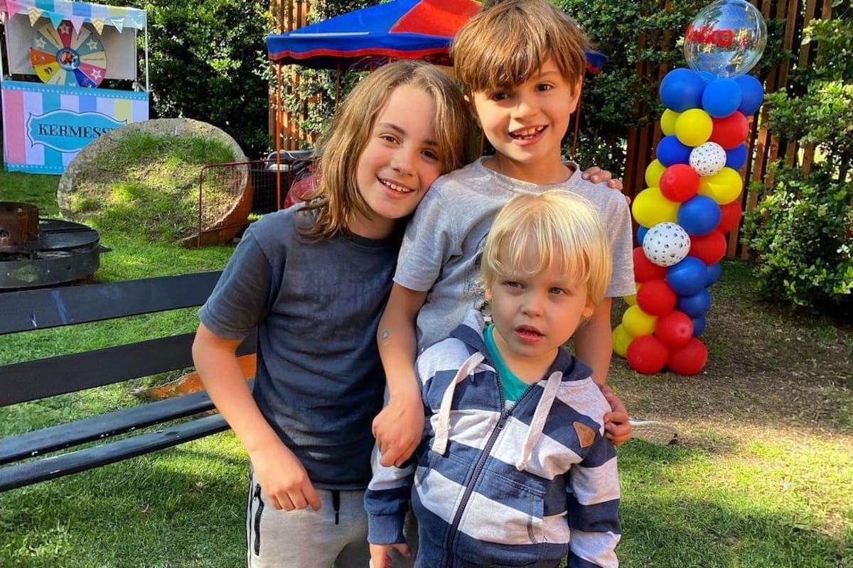 Con un festejo íntimo, familiar y al aire libre, Marley le festejó los 3 años a Mirko
