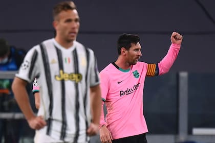 Con un gol de Lionel Messi, Barcelona logró un gran triunfo ante Juventus como visitante por la Champions League