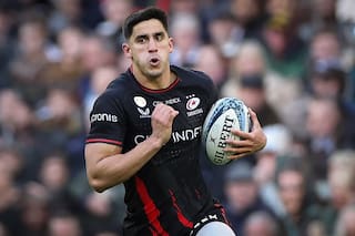 Gambeta, empellón y apoyo: el lindo try de Lucio Cinti en la Premiership (y uno del capitán de los Pumas)