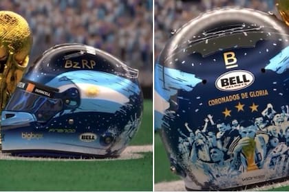 Con un video que incluye una animación y su voz fuera de cámara, Franco Colapinto presentó el diseño de casco con el que afrontará este fin de semana el Gran Premio de Qatar de Fórmula 1.