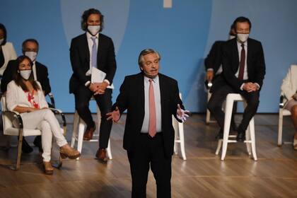 Con una fuerte apelación al diálogo, Alberto Fernández presentó el Consejo Económico