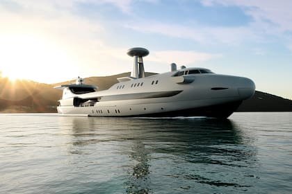 Con una proa que se asemeja a la cabina de un avión, el JET 2020 del astillero italiano Codecasa busca revolucionar el sector de los yates de lujo con un diseño inusual