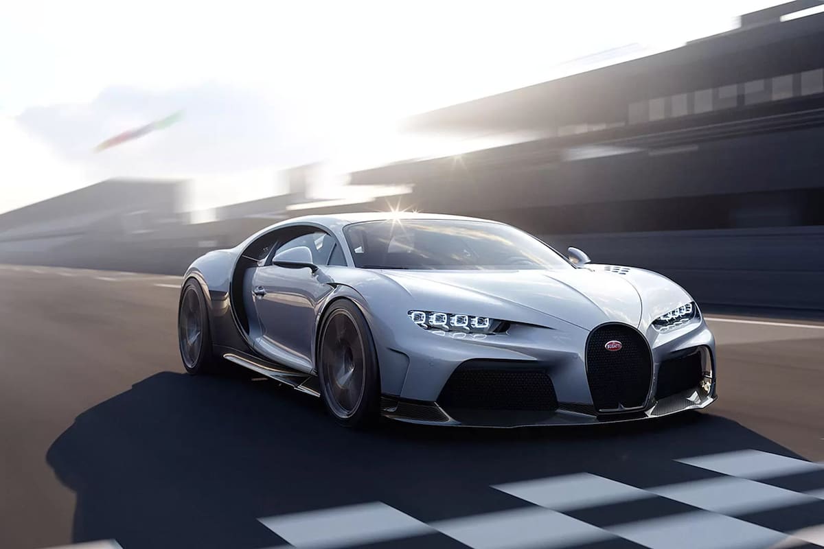 Con una velocidad máxima de 490,48 km/h, el Chiron Super Sport 300+ se convirtió en el hypercar de producción más rápido de la historia