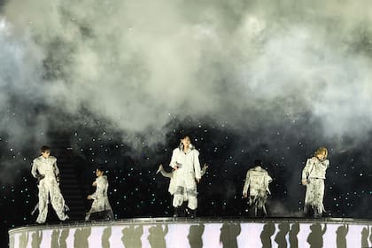 Concierto de BTS en el estadio de La Plata