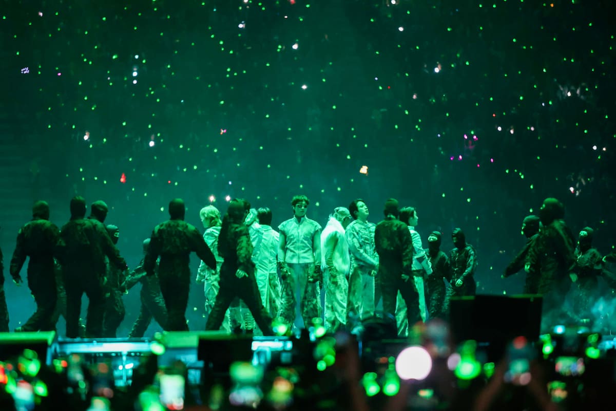 Concierto de BTS en el estadio de La Plata