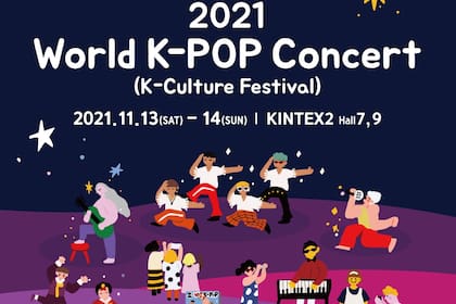 ‘Concierto Mundial de K-POP 2021 (Festival de la Cultura Coreana)' (en abreviatura, Concierto Mundial de K-POP 2021) se llevará a cabo presencialmente en KINTEX, ciudad de Goyang, los días 13 (sábado) y 14 (domingo) de noviembre, y se transmitirá en línea en tiempo real a través del canal oficial de YouTube del "Festival de la Cultura Coreana". Se preparó espectacular escénica con artistas de pop y hip-hop nacionales y extranjeros y programa de experiencias con artistas emergentes de K-pop e influenciadores famosos. (Gráfico: Business Wire)