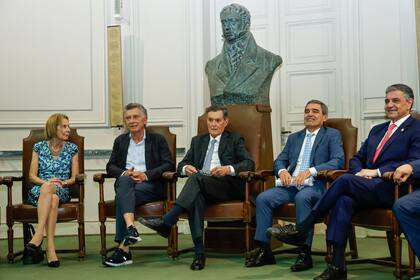 Concurrieron Mauricio y Jorge Macri al acto de designación