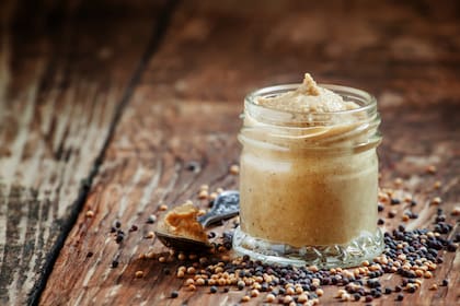 Condimento a base de semillas de mostaza