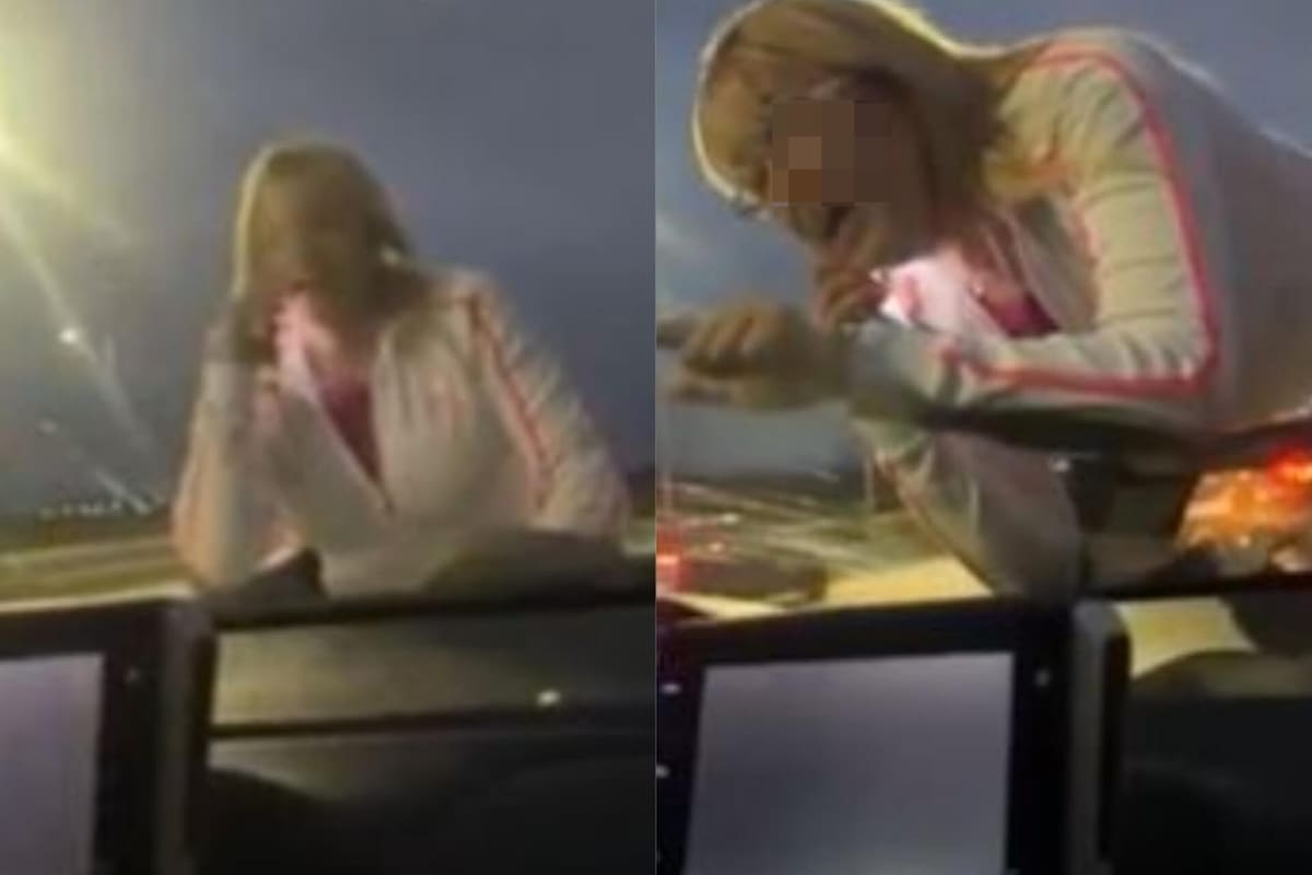 Conductora persiguió a tres jóvenes, se subió al capot y les golpeó el parabrisas