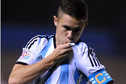 Conechny, capitán y figura de la selección Sub 17