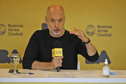 Conferencia de Horacio Rodríguez Larreta por a situación en la ciudad