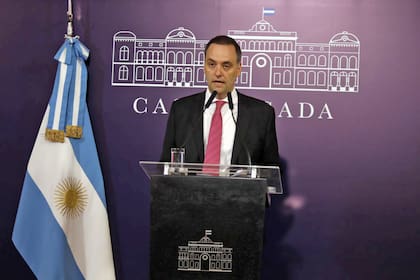 Conferencia de Manuel Adorni